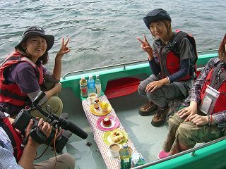 青木湖のピクニックツアー